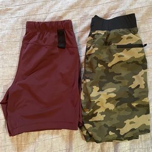 2 Pairs of Fabletics Men’s Shorts!